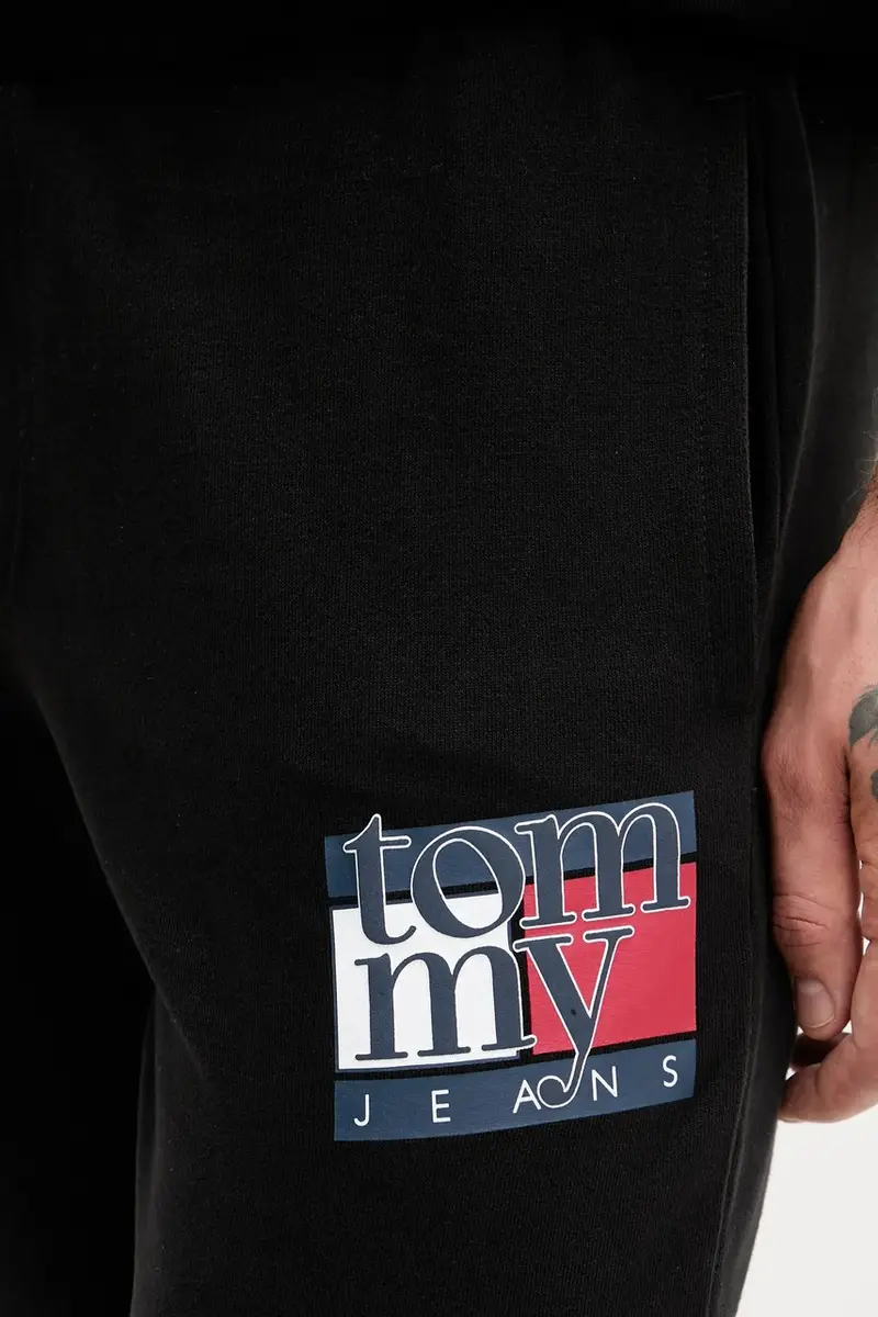 pantaloni tuta di cotone uomo colore nero DM0DM22094 miniatura 4