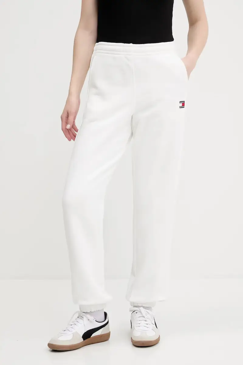 pantaloni tuta in cotone bambino/a colore bianco DW0DW20679