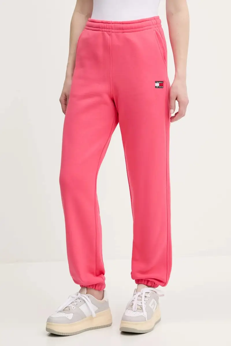 pantaloni tuta in cotone bambino/a colore rosa DW0DW20679