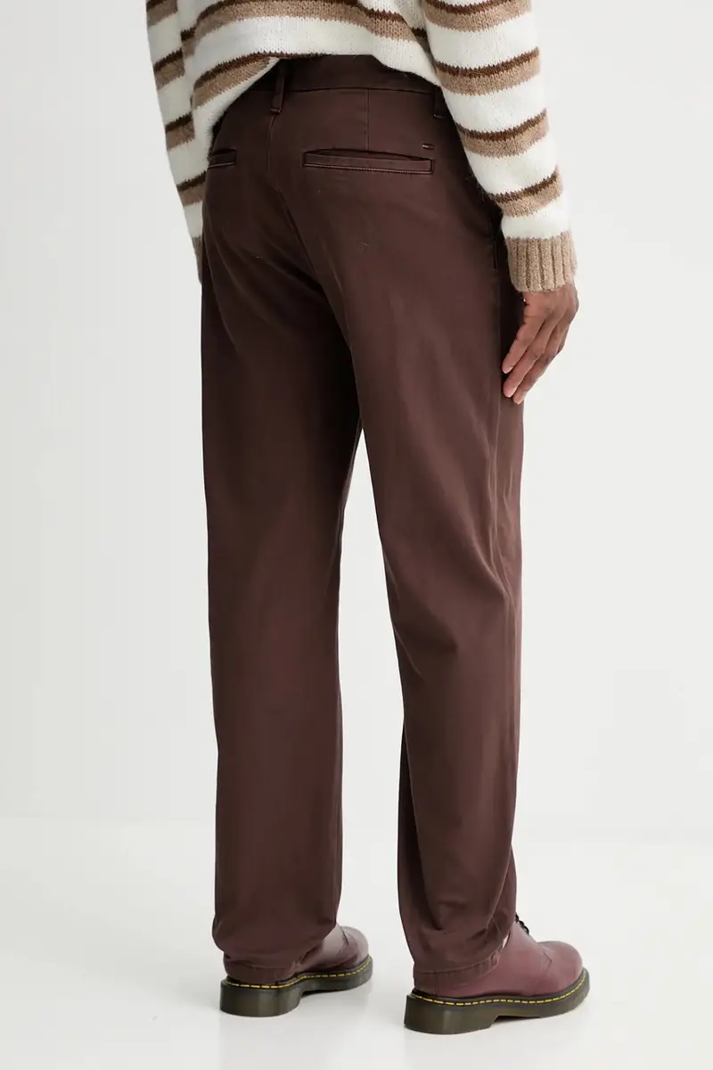 pantaloni uomo colore marrone DM0DM22001 miniatura 3