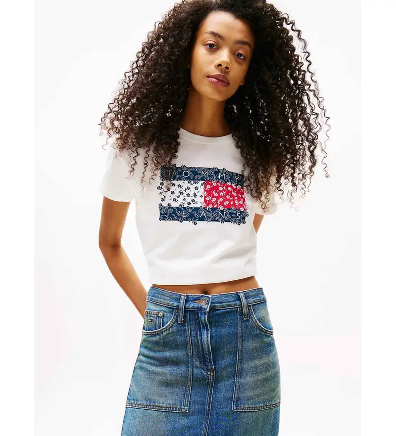 Tommy Jeans Jeans Donna Bianco 4083629