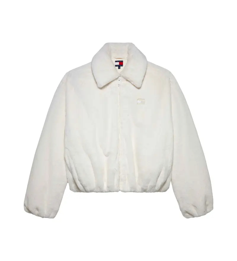 per donna DW0DW21669 Giubbotto bomber bianco (L), Casual, Poliestere