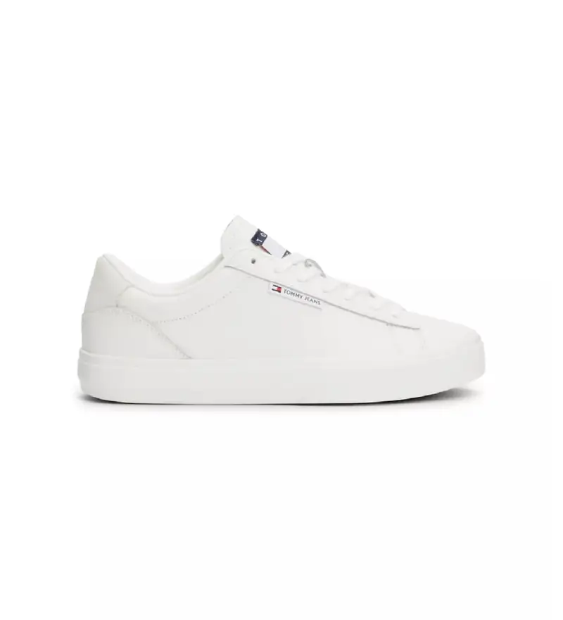 per donna EN0EN02508 Sneaker Aya 1A in pelle bianca (36), Bianco, Basso, Stringhe, Casual