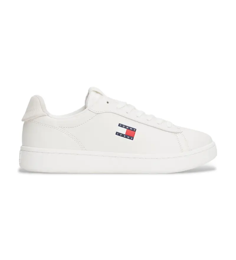 per donna. EN0EN02815 Archivio 98 Sneakers in pelle bianca (36), Bianco, Basso, Stringhe, Casual