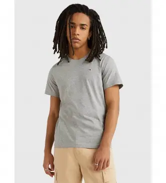 per uomo DM0DM04411 Maglietta TJM Original Jersey grigia (XXL), Casual, Grigio, Cotone, Manica corta