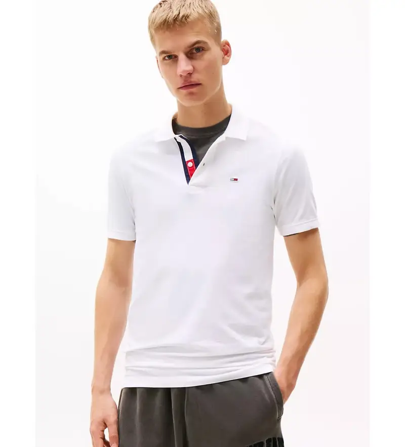 Tommy Jeans Polo Uomo Bianco 4036344