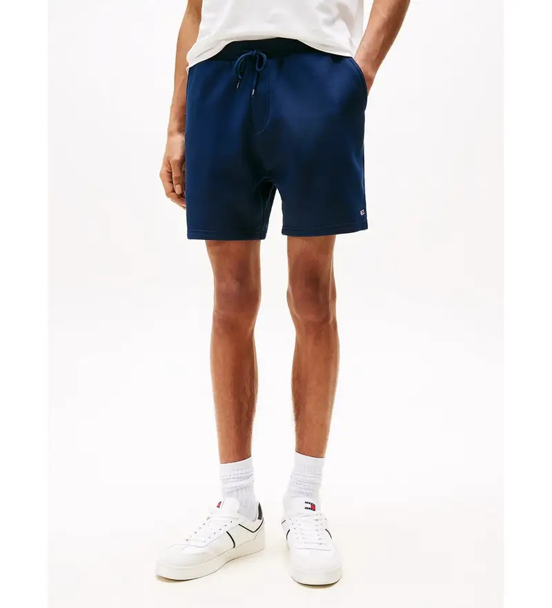 per uomo DM0DM21931 Pantaloncini regular fit con logo blu (S), Casual, Cotone