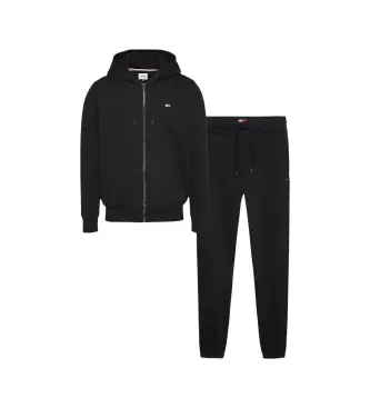 per uomo DM0DM23281 Tuta nera Classic Flag (L), Sportivo, Cotone, Multisport