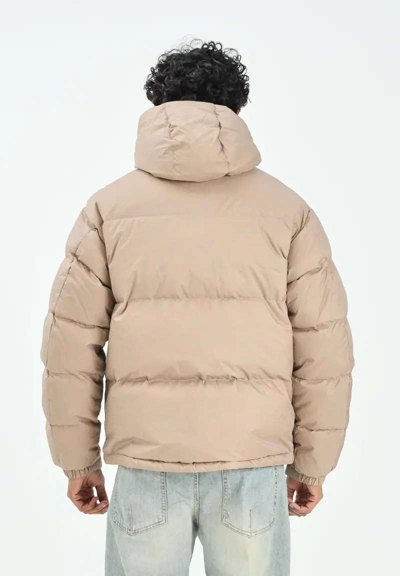 Piumino Alaska beige da uomo miniatura 3
