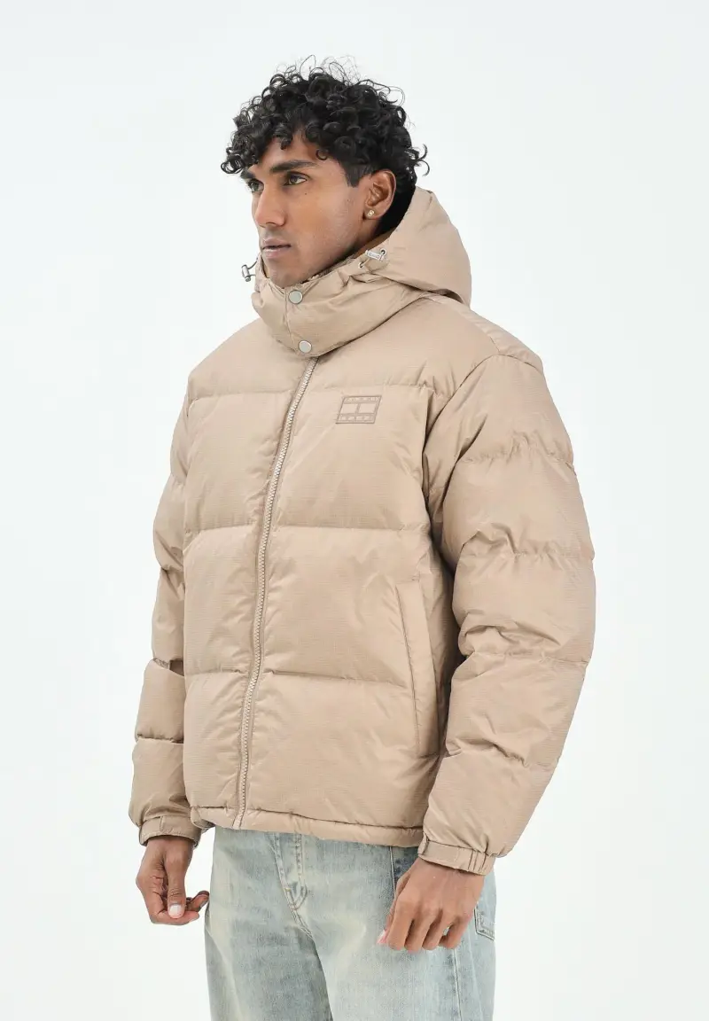 Piumino Alaska beige da uomo