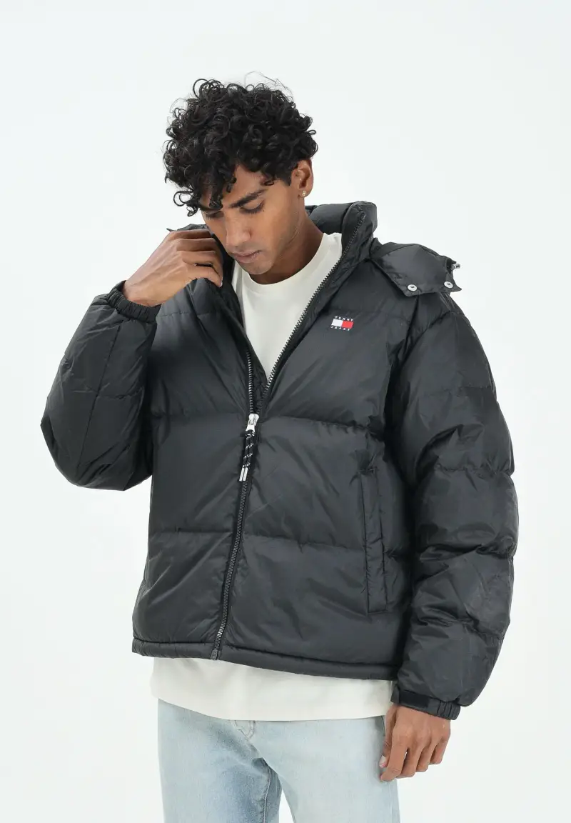 Piumino Alaska nero da uomo miniatura 2