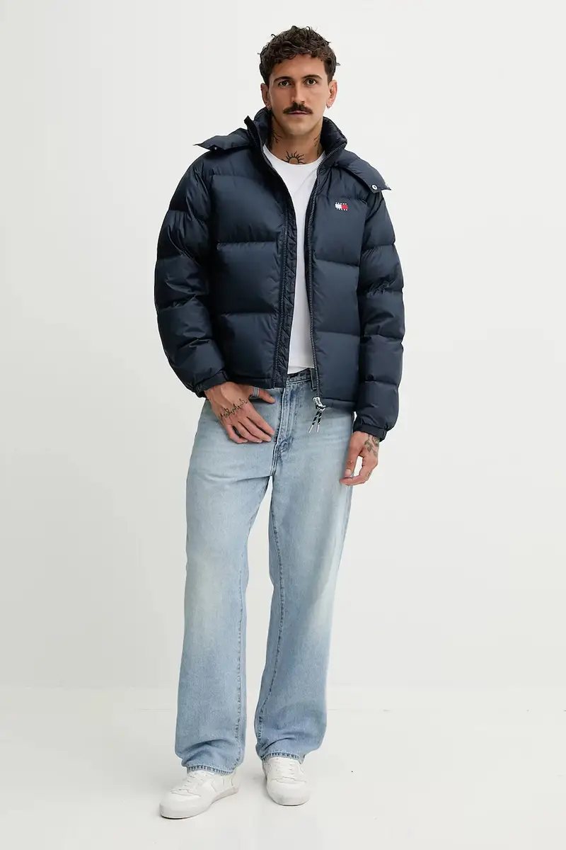 piumino colore blu navy DM0DM22036 miniatura 2