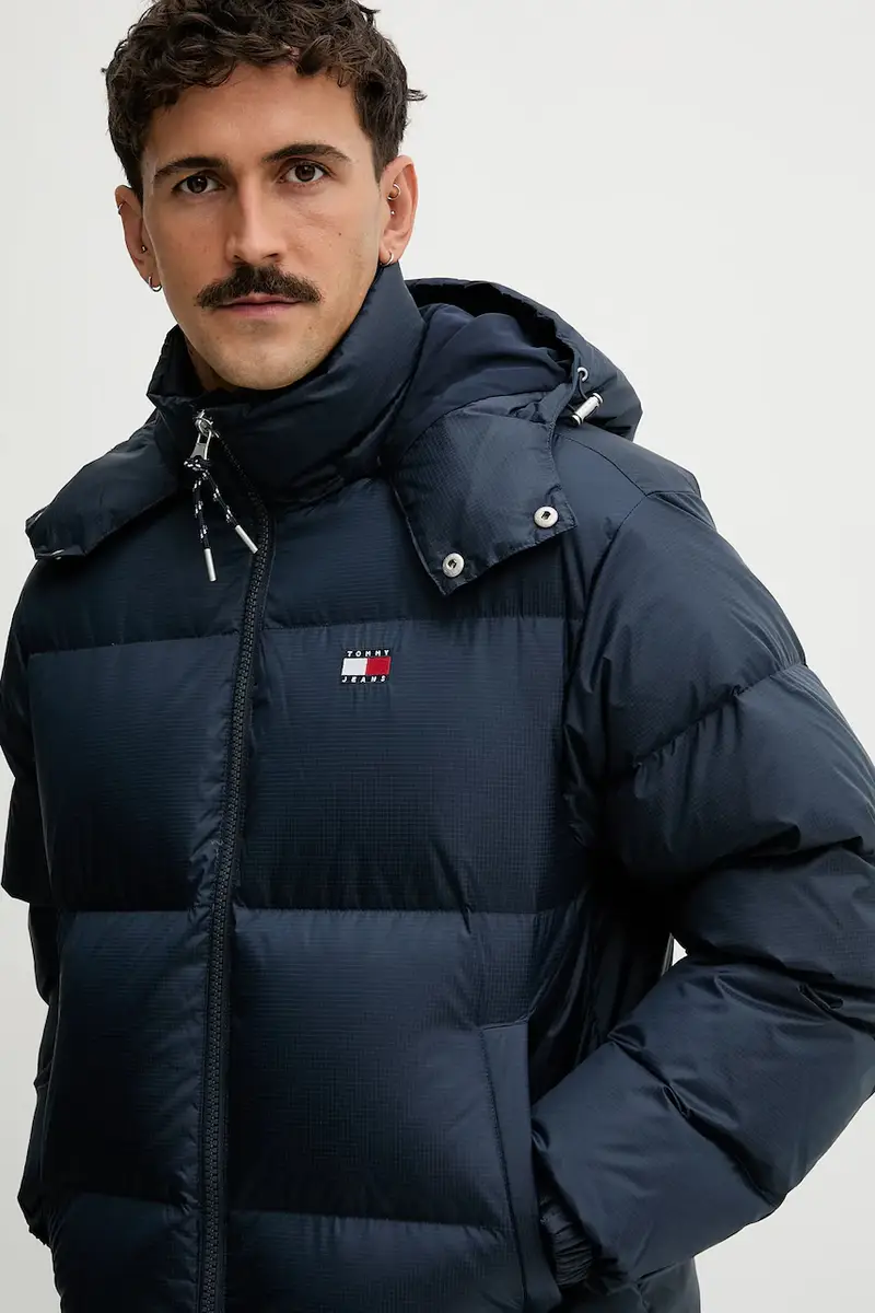 piumino colore blu navy DM0DM22036 miniatura 4