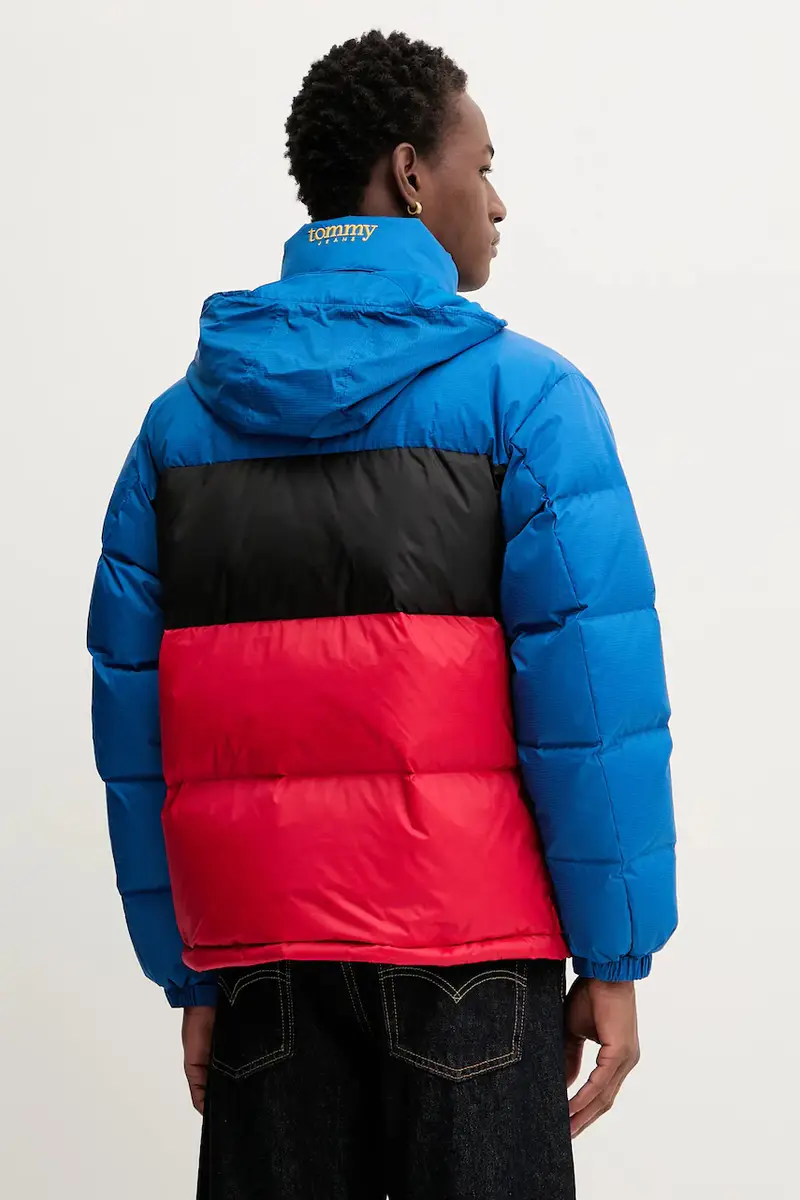 piumino colore blu navy DM0DM22117 Multicolore miniatura 3