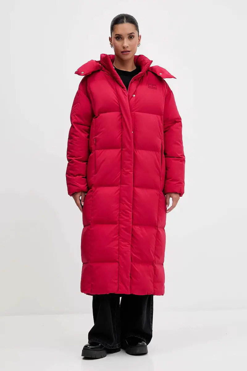 piumino colore granata DW0DW21977 Rosso