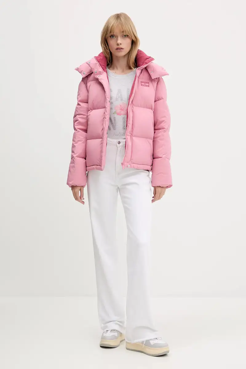 piumino colore rosa DW0DW21623 miniatura 2