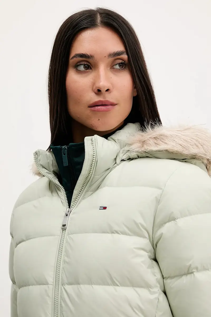 piumino donna colore beige DW0DW18312 Verde miniatura 4