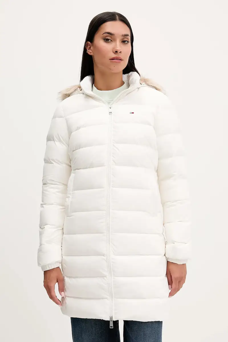 piumino donna colore beige DW0DW18864 Bianco