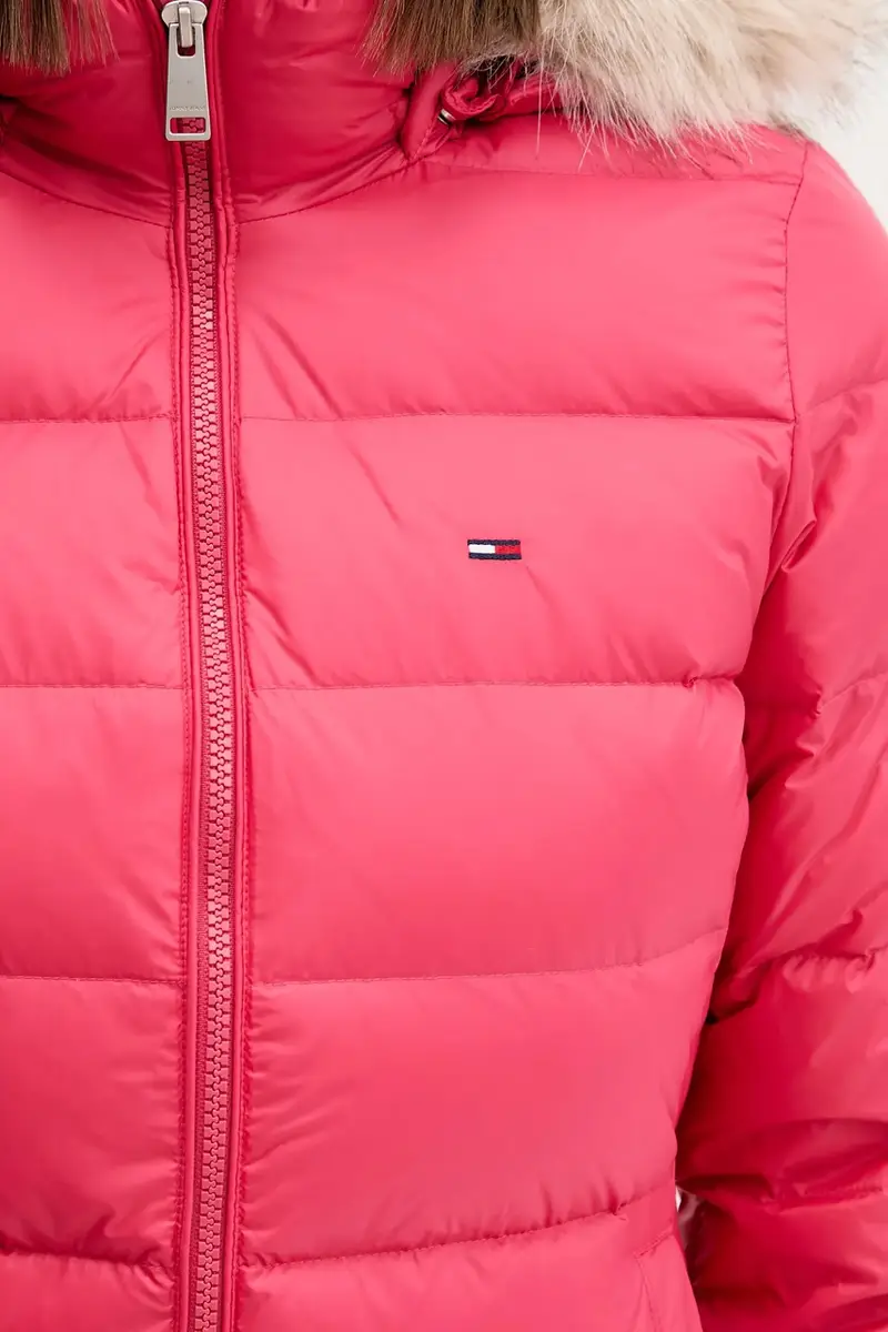 piumino donna colore beige DW0DW18864 Rosa miniatura 5