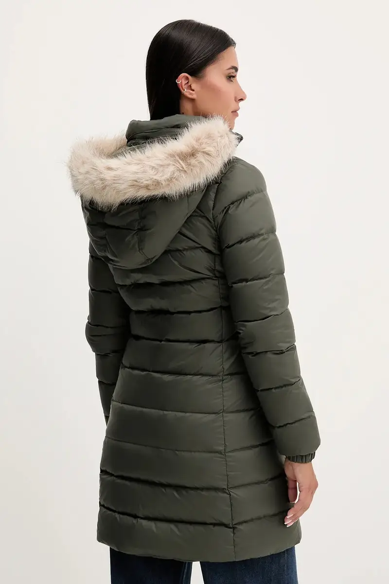 piumino donna colore beige DW0DW18864 Verde miniatura 3