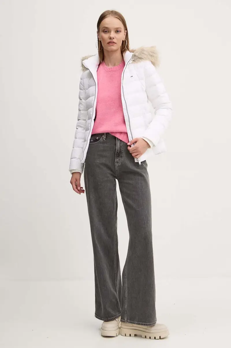 piumino donna colore bianco DW0DW18312 miniatura 2