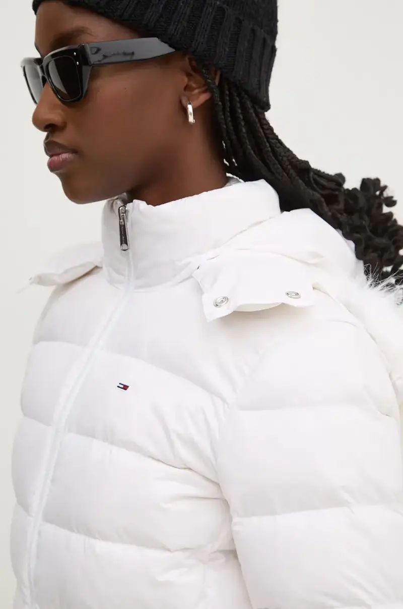 piumino donna colore bianco DW0DW19926 miniatura 4