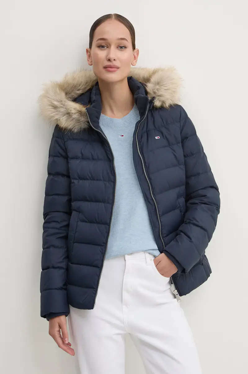 piumino donna colore blu navy DW0DW18312