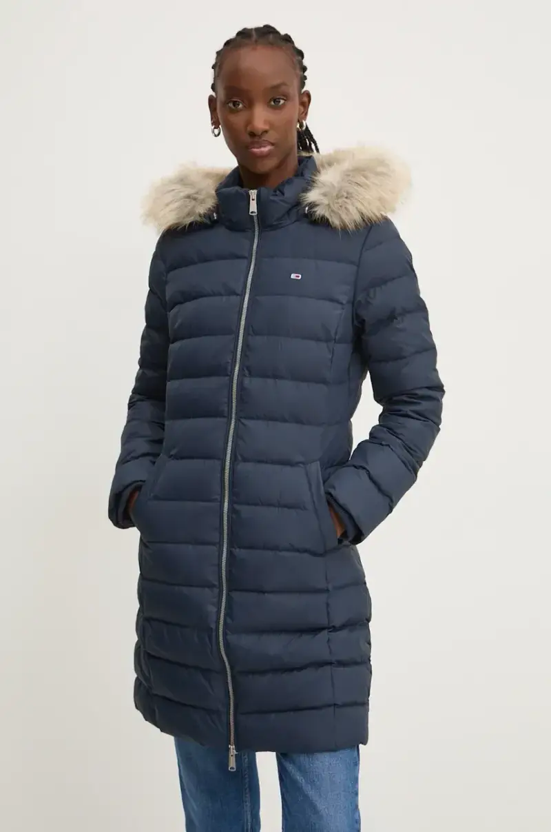 piumino donna colore blu navy DW0DW18864