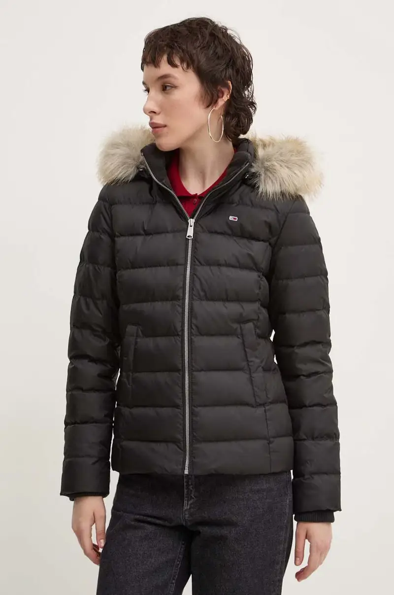 piumino donna colore nero DW0DW18312