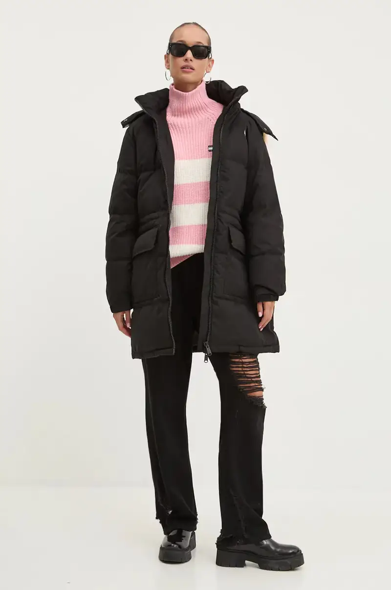 piumino donna colore nero DW0DW18821 miniatura 2