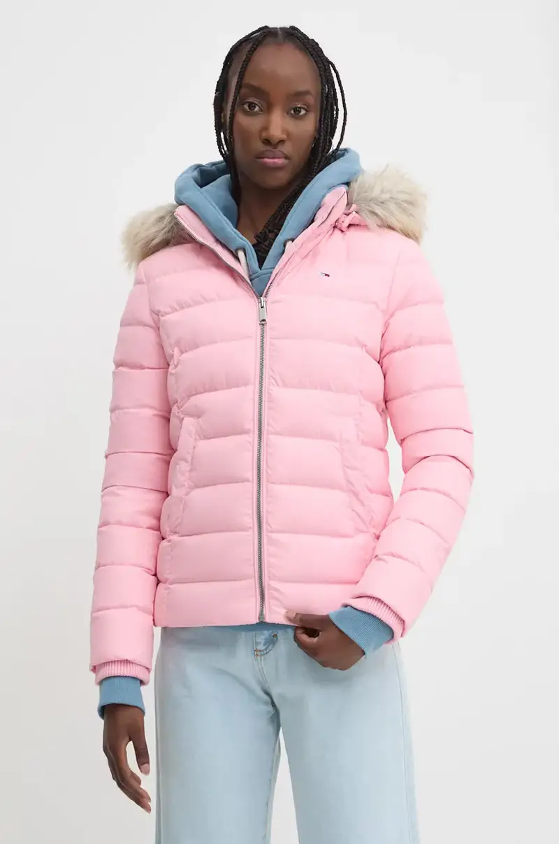 piumino donna colore rosa DW0DW18312