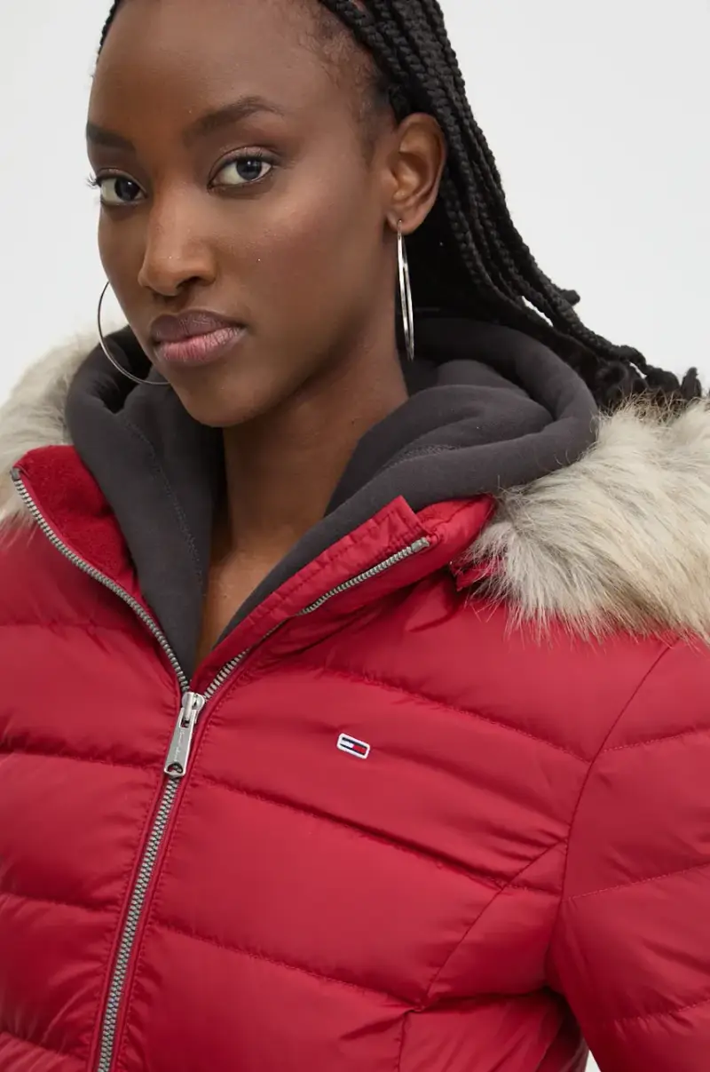 piumino donna colore rosso DW0DW18312 miniatura 4