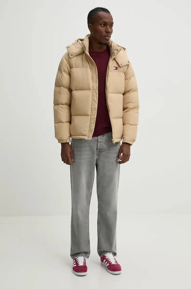 piumino uomo colore beige DM0DM19537 miniatura 2