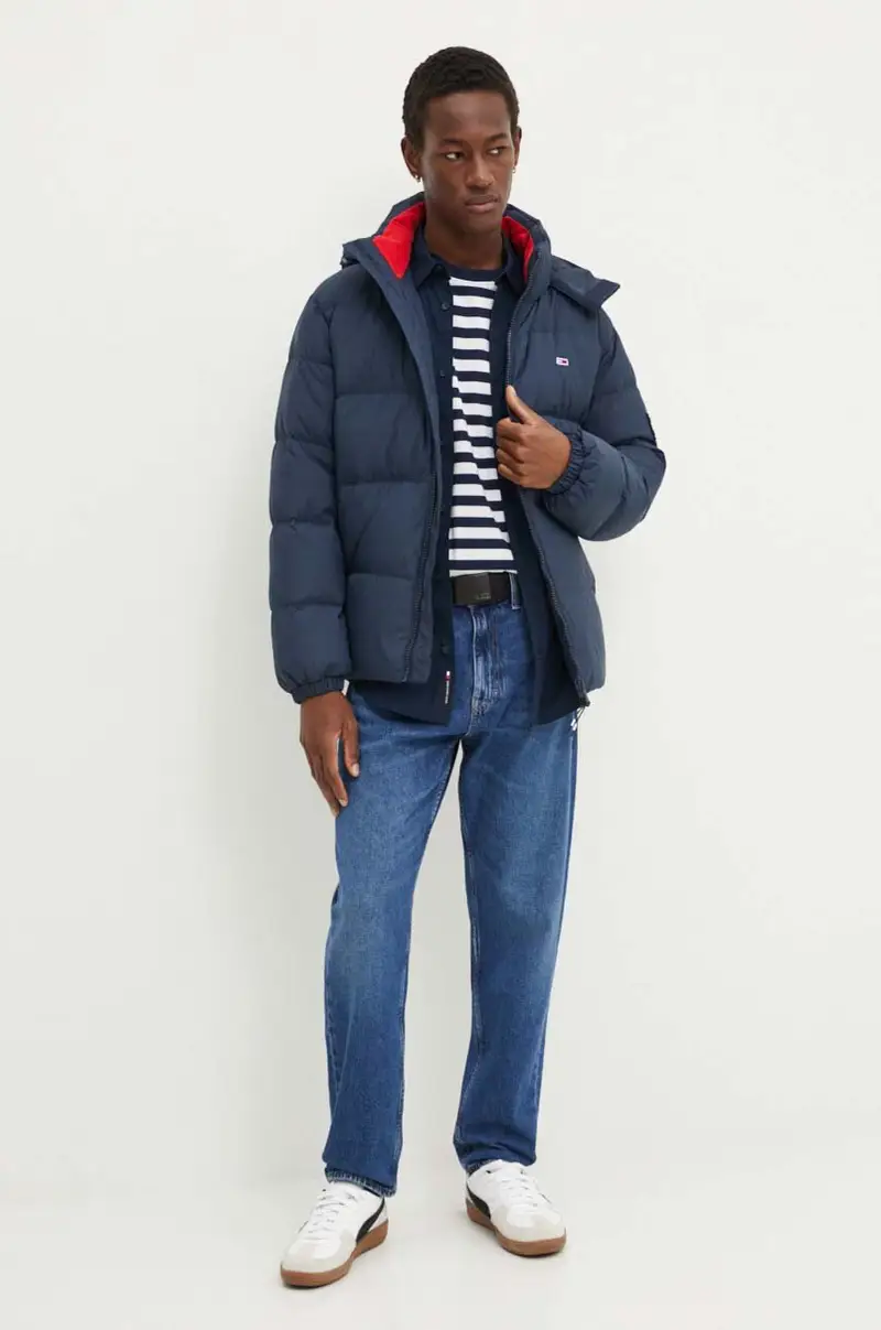 piumino uomo colore blu navy DM0DM19786 miniatura 2