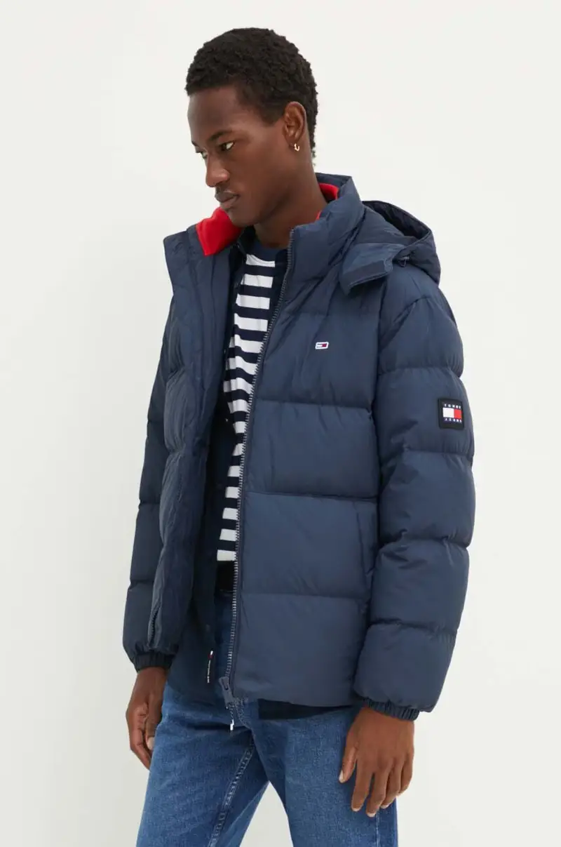 piumino uomo colore blu navy DM0DM19786 miniatura 4