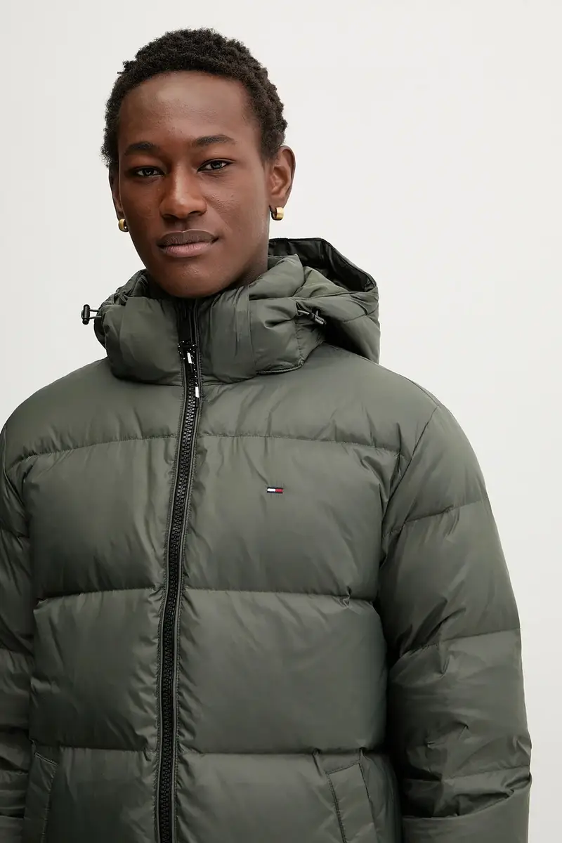 piumino uomo colore blu navy DM0DM20466 Verde miniatura 4