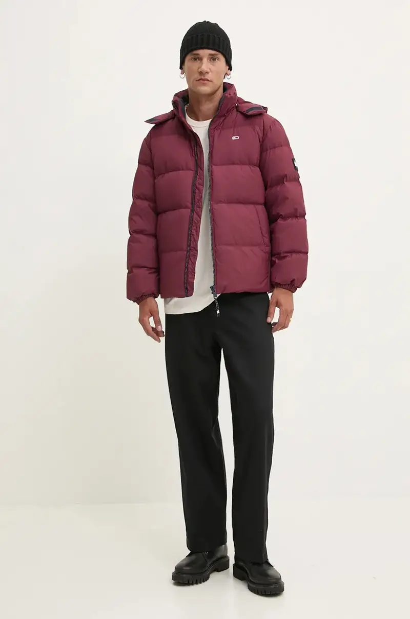 piumino uomo colore granata DM0DM19786 miniatura 2