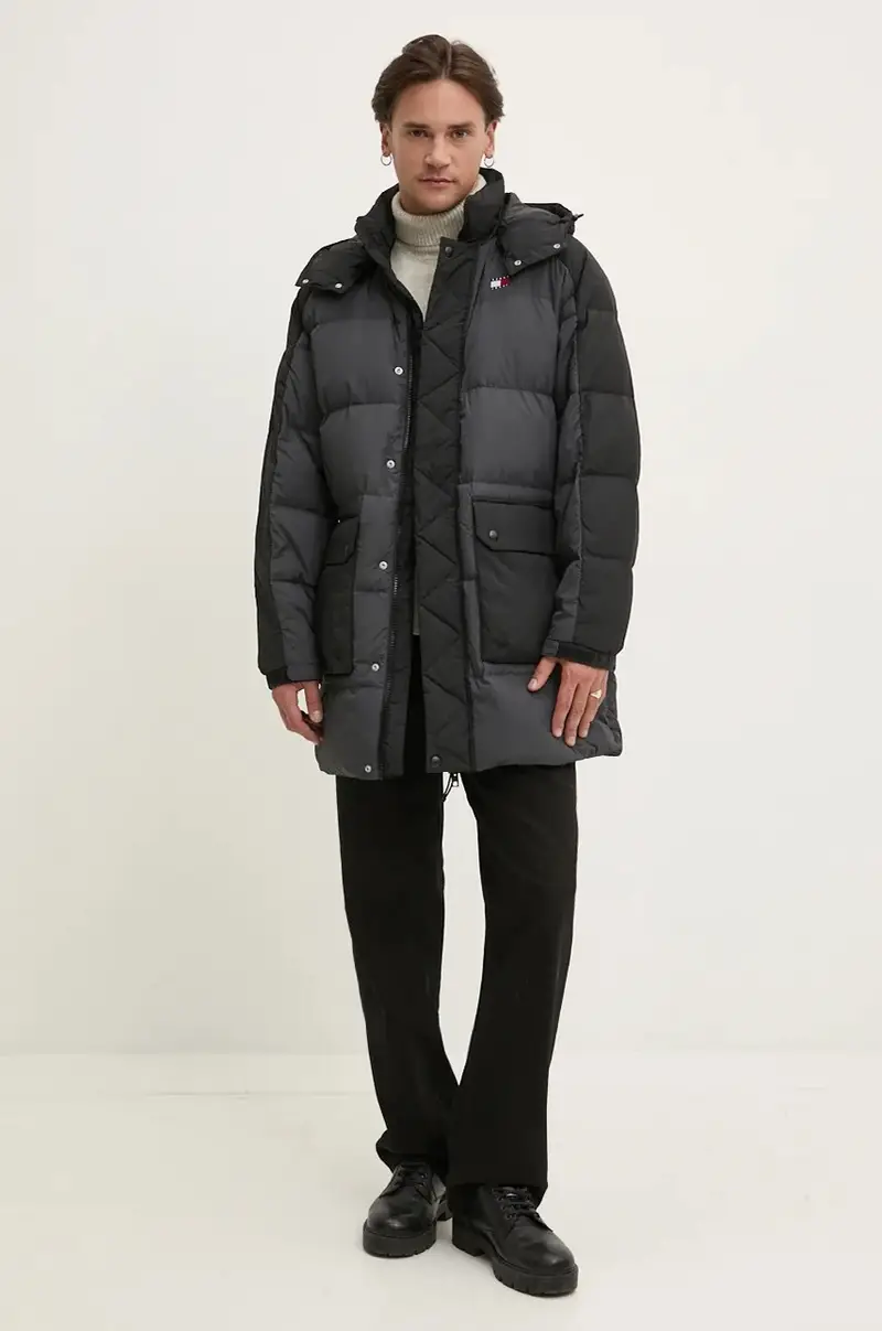 piumino uomo colore nero DM0DM19999 miniatura 2