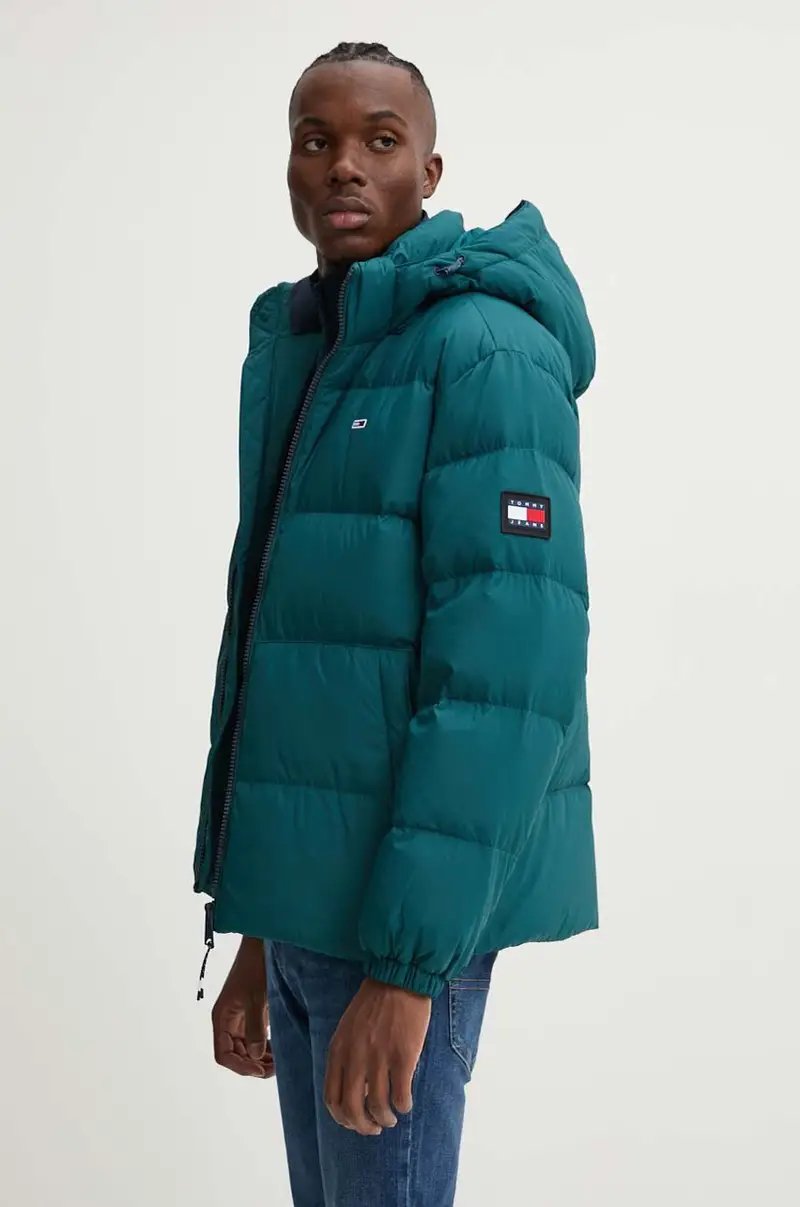 piumino uomo colore verde DM0DM19786 Turchese miniatura 3