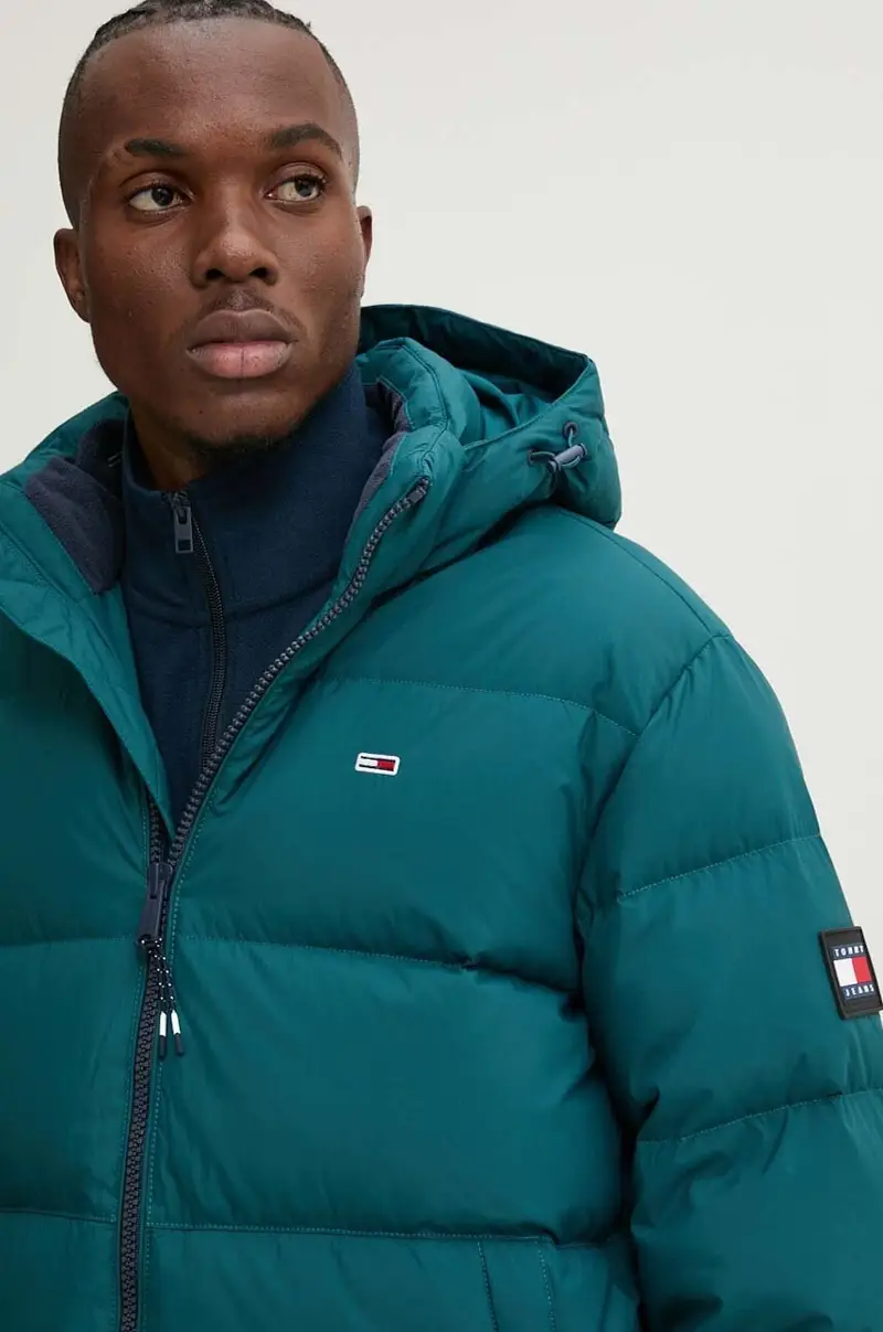 piumino uomo colore verde DM0DM19786 Turchese miniatura 5