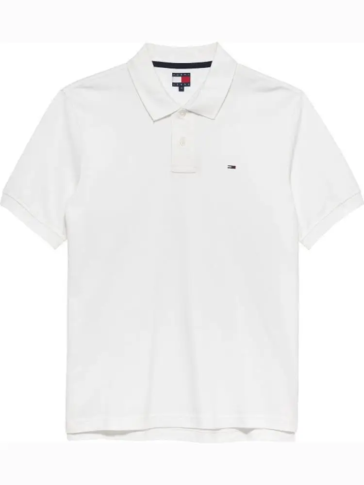 polo bianca uomo mini logo