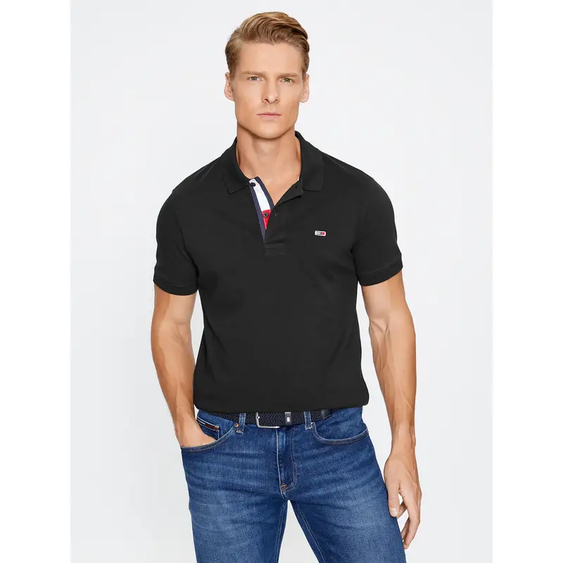 Tommy Jeans Polo Nero 3201311