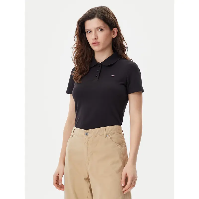 Tommy Jeans Polo Nero 3212097