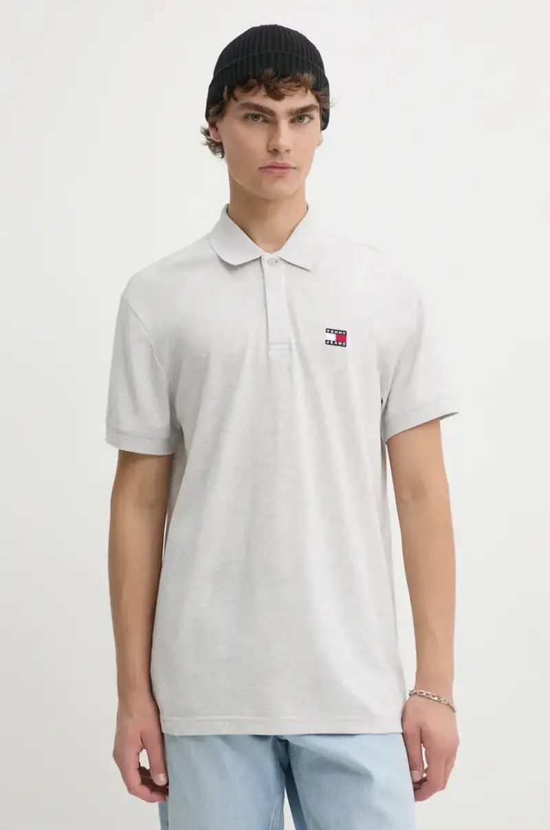 Tommy Jeans Polo Grigio 4168562