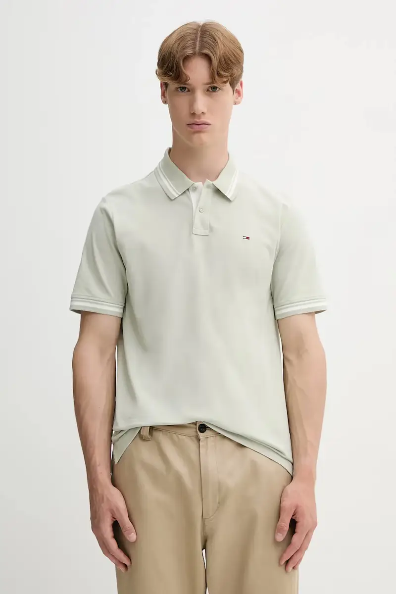 Tommy Jeans Polo Uomo Verde 2890891
