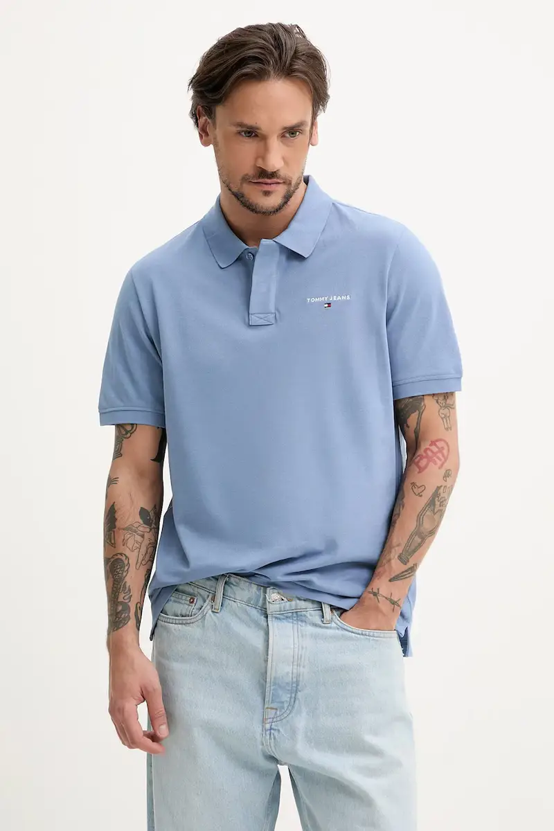 Tommy Jeans Polo Uomo Blu 3312608
