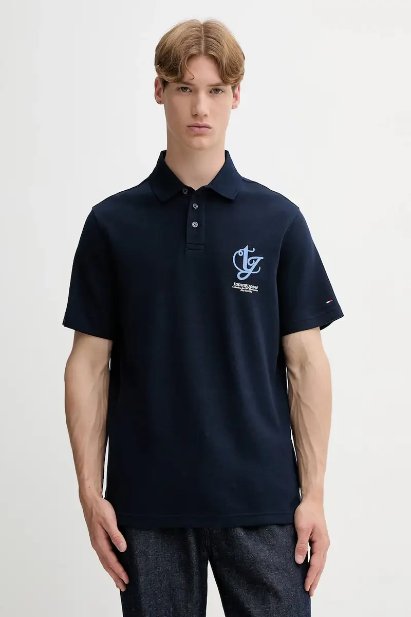 Tommy Jeans Polo Uomo Blu 2886131