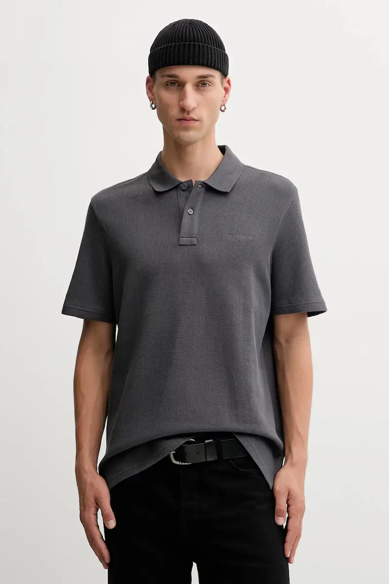 Tommy Jeans Polo Uomo Grigio 3137905