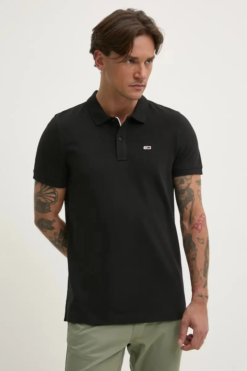 Tommy Jeans Polo Uomo Nero 3335402