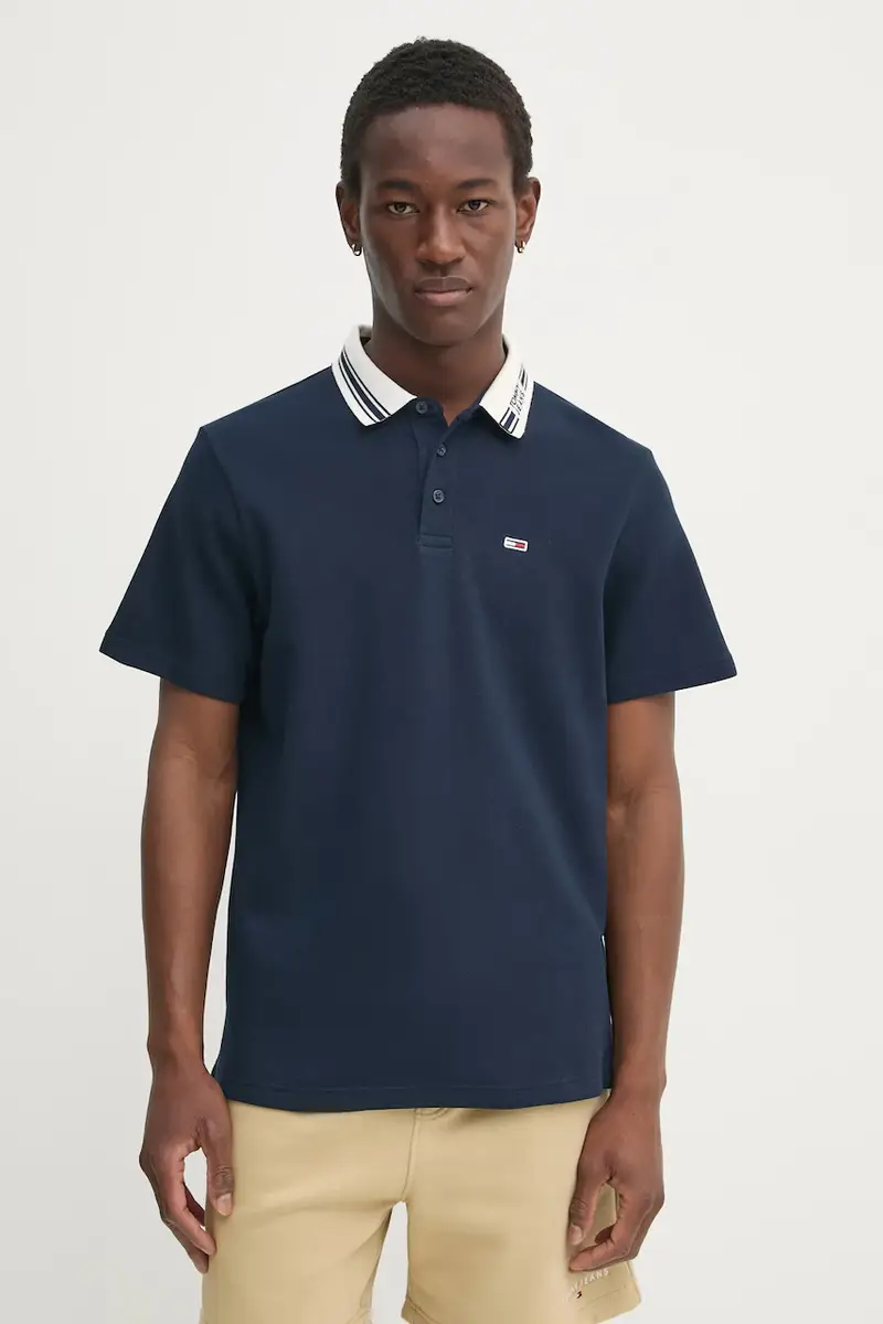 Tommy Jeans Polo Uomo Blu 3313885